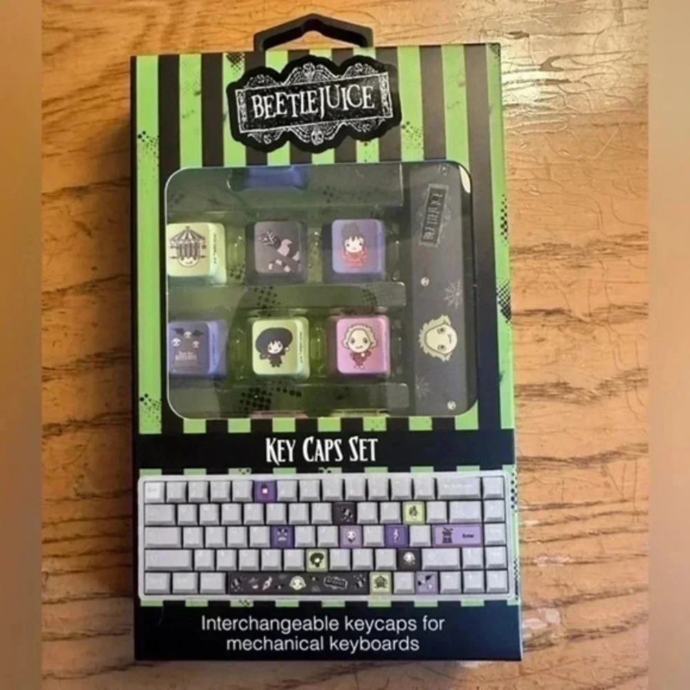 Brand New Beattlejuice Interchangeable Keyboard Keys